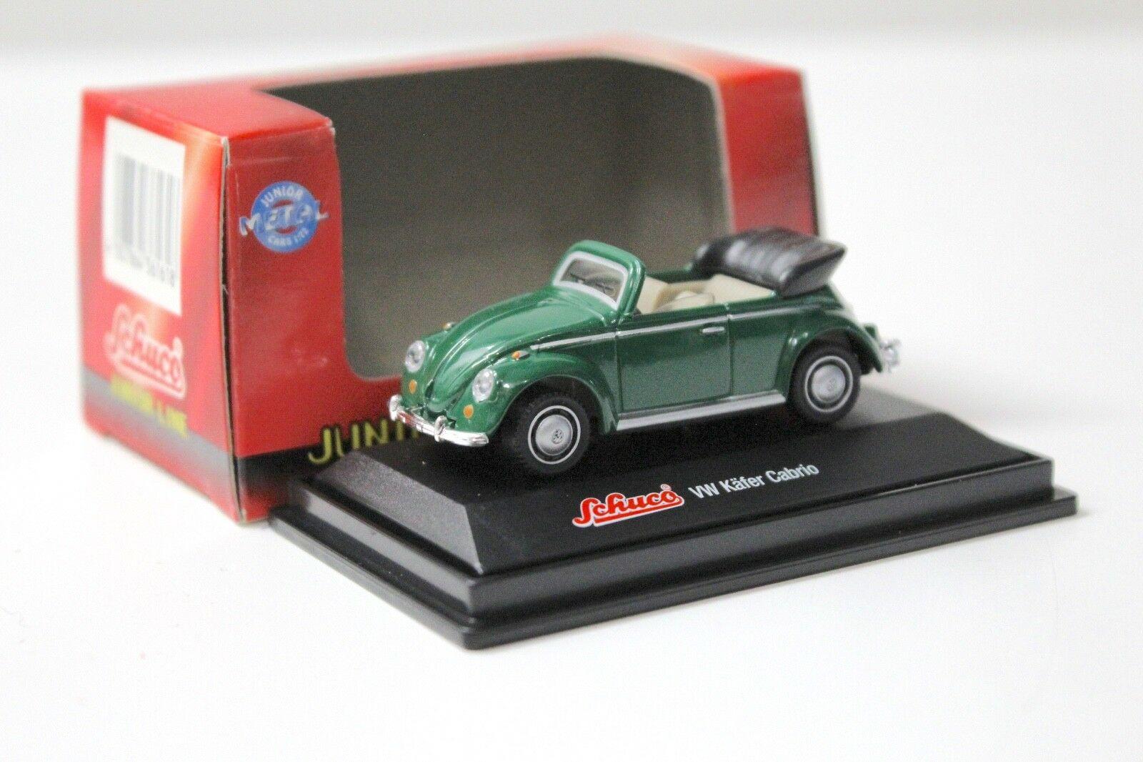 1:72 Schuco VW Käfer Cabrio darkgreen