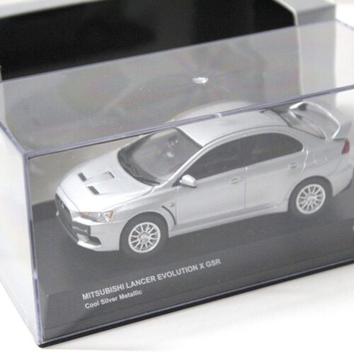 1:43 Kyosho Mitsubishi Lancer Evolution X GSR silver