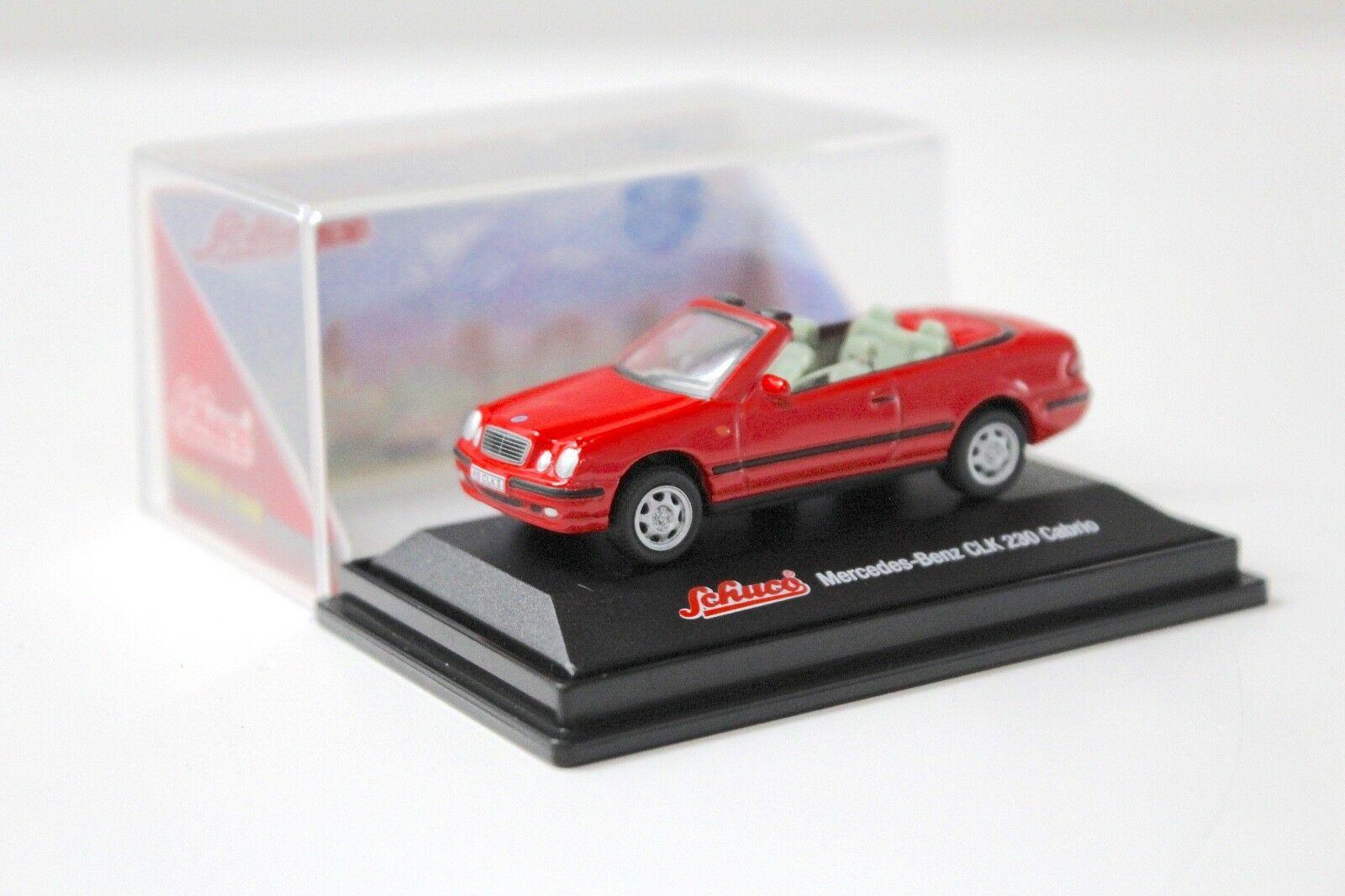ID 32984 orig 1.jpg 1:72 Schuco () Mercedes Benz CLK 230 Cabrio red