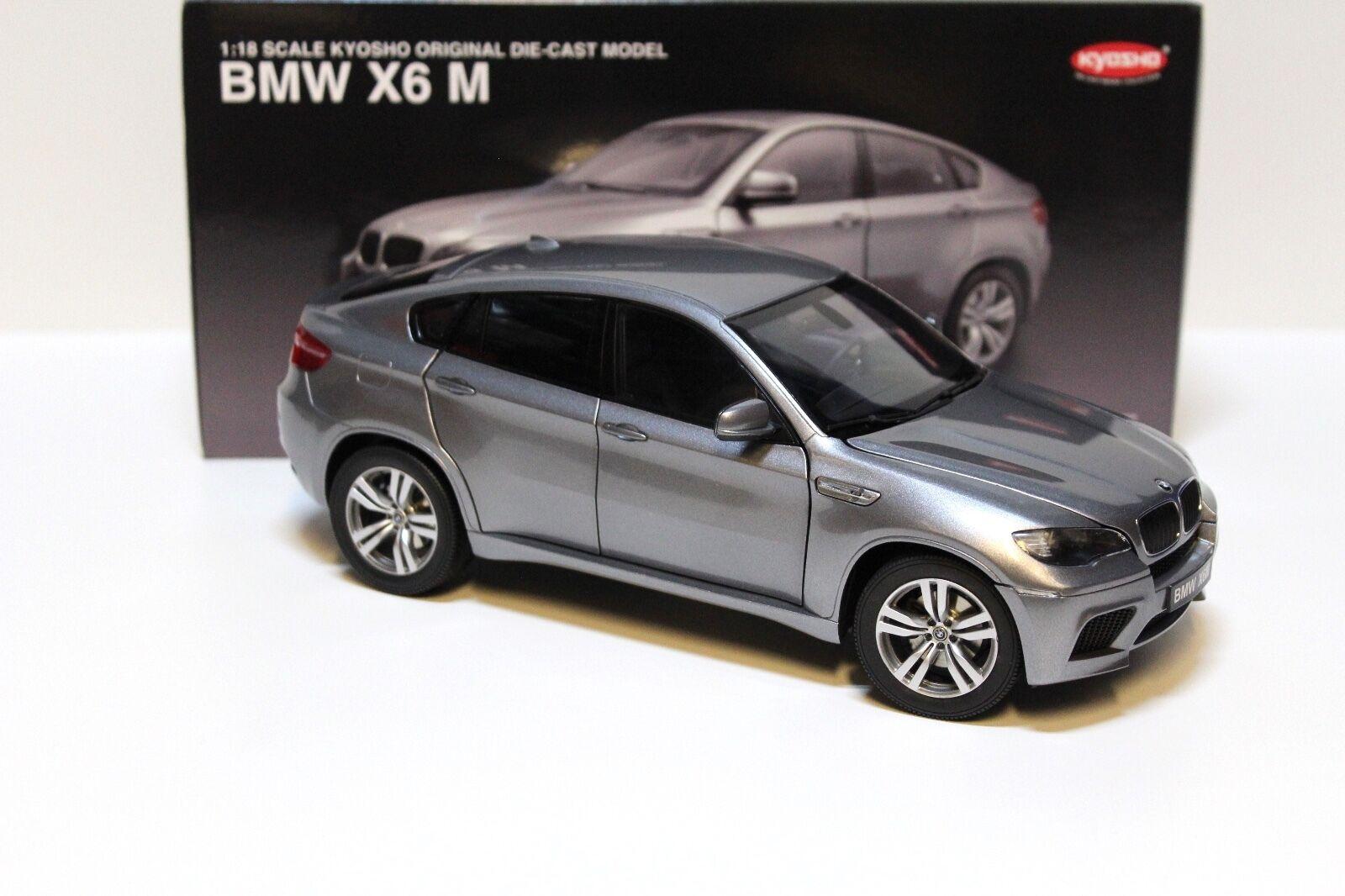1:18 Kyosho BMW X6M (E71) grey 2009