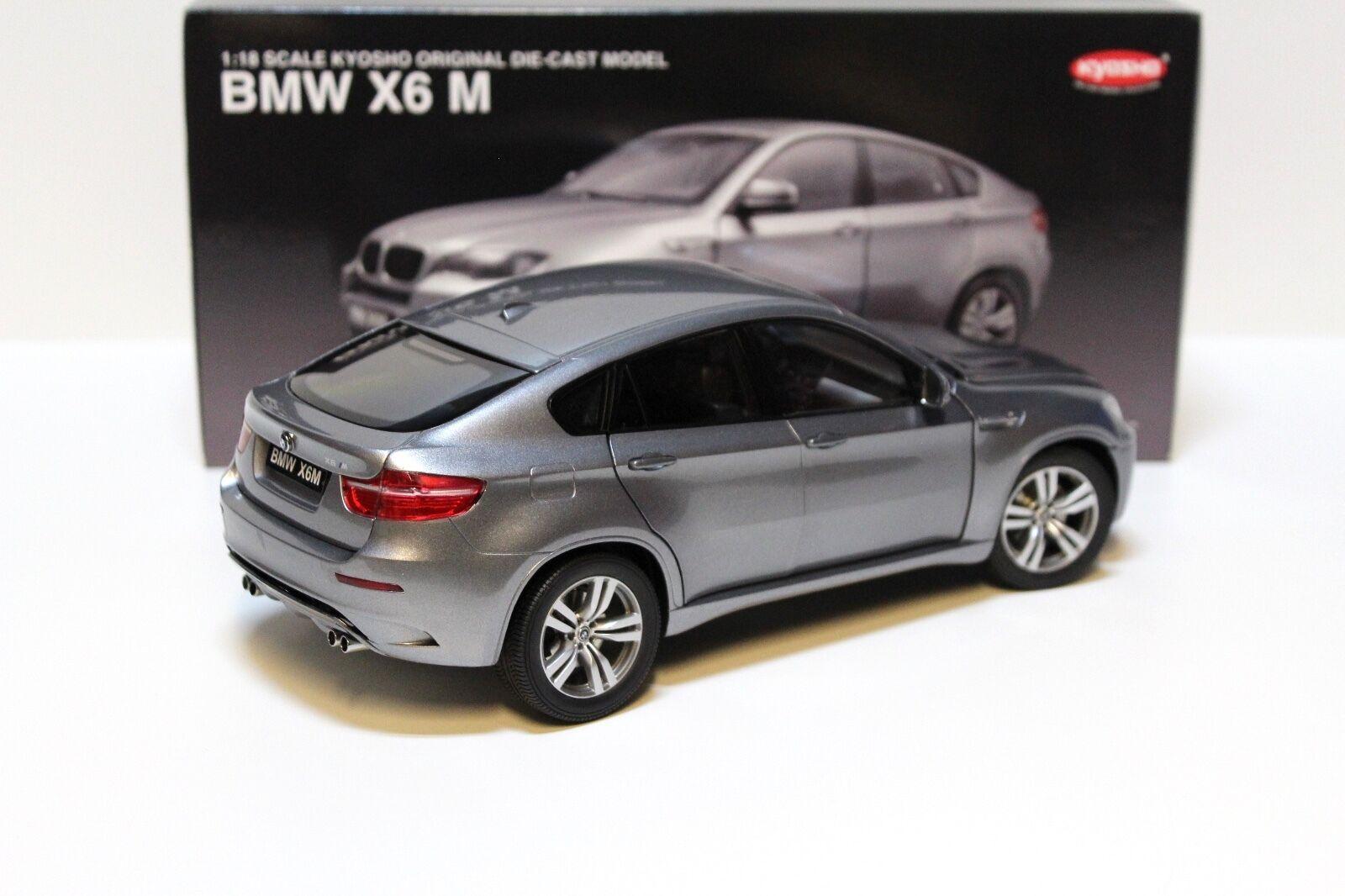 1:18 Kyosho BMW X6M (E71) grey 2009