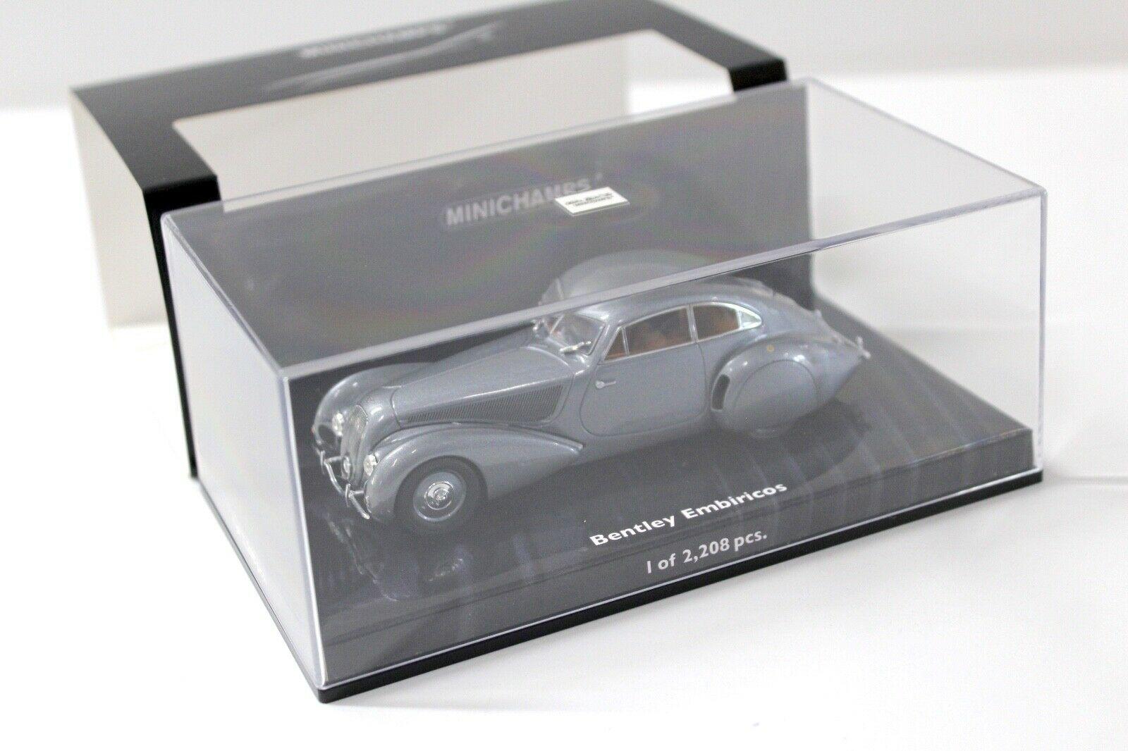 1:43 Minichamps Bentley Embiricos 1938 grey
