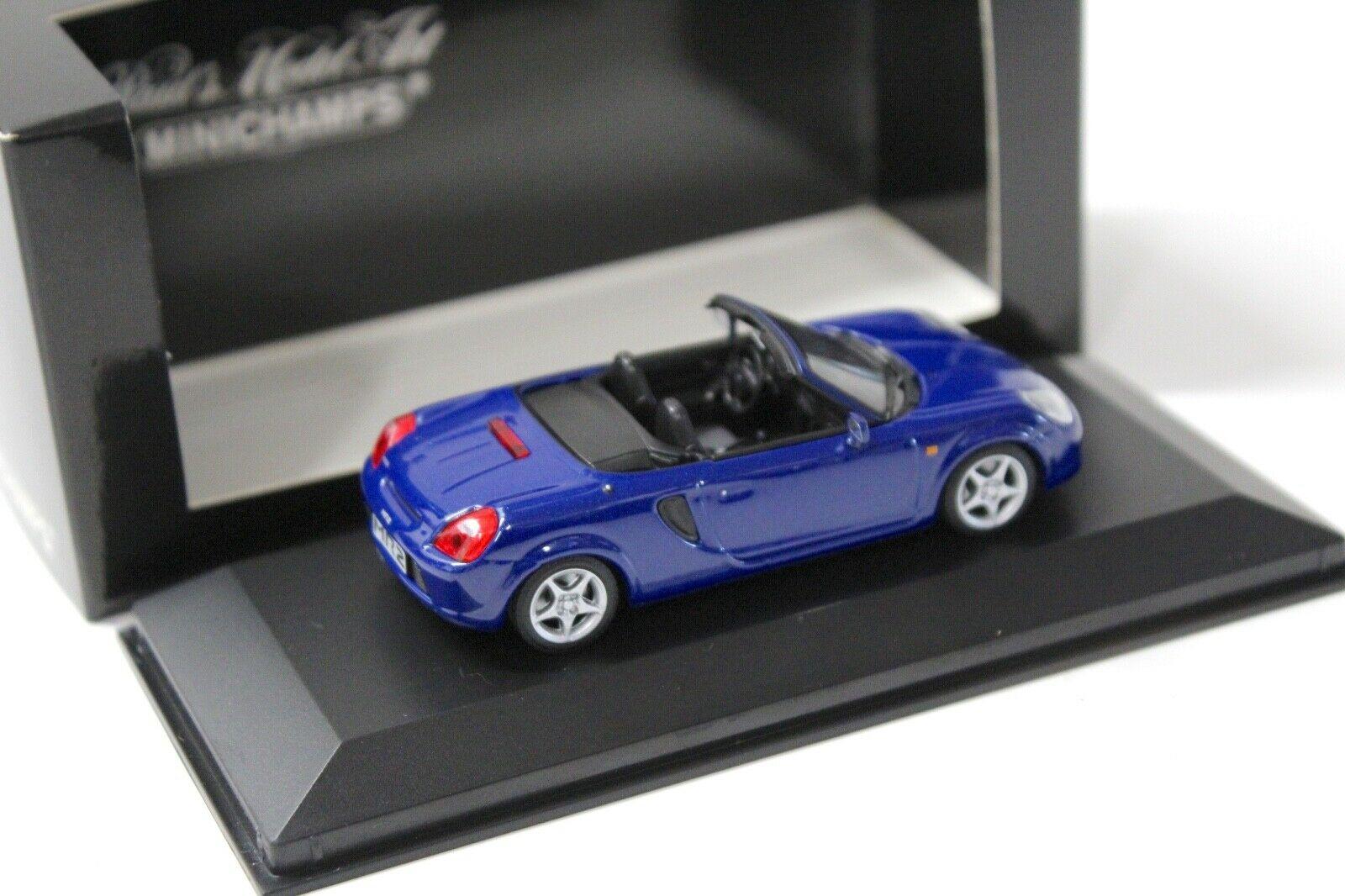 1:43 Minichamps Toyota MR2 Cabriolet Pazifik blue