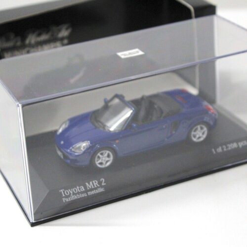 1:43 Minichamps Toyota MR2 Cabriolet Pazifik blue