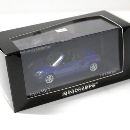 1:43 Minichamps Toyota MR2 Cabriolet Pazifik blue