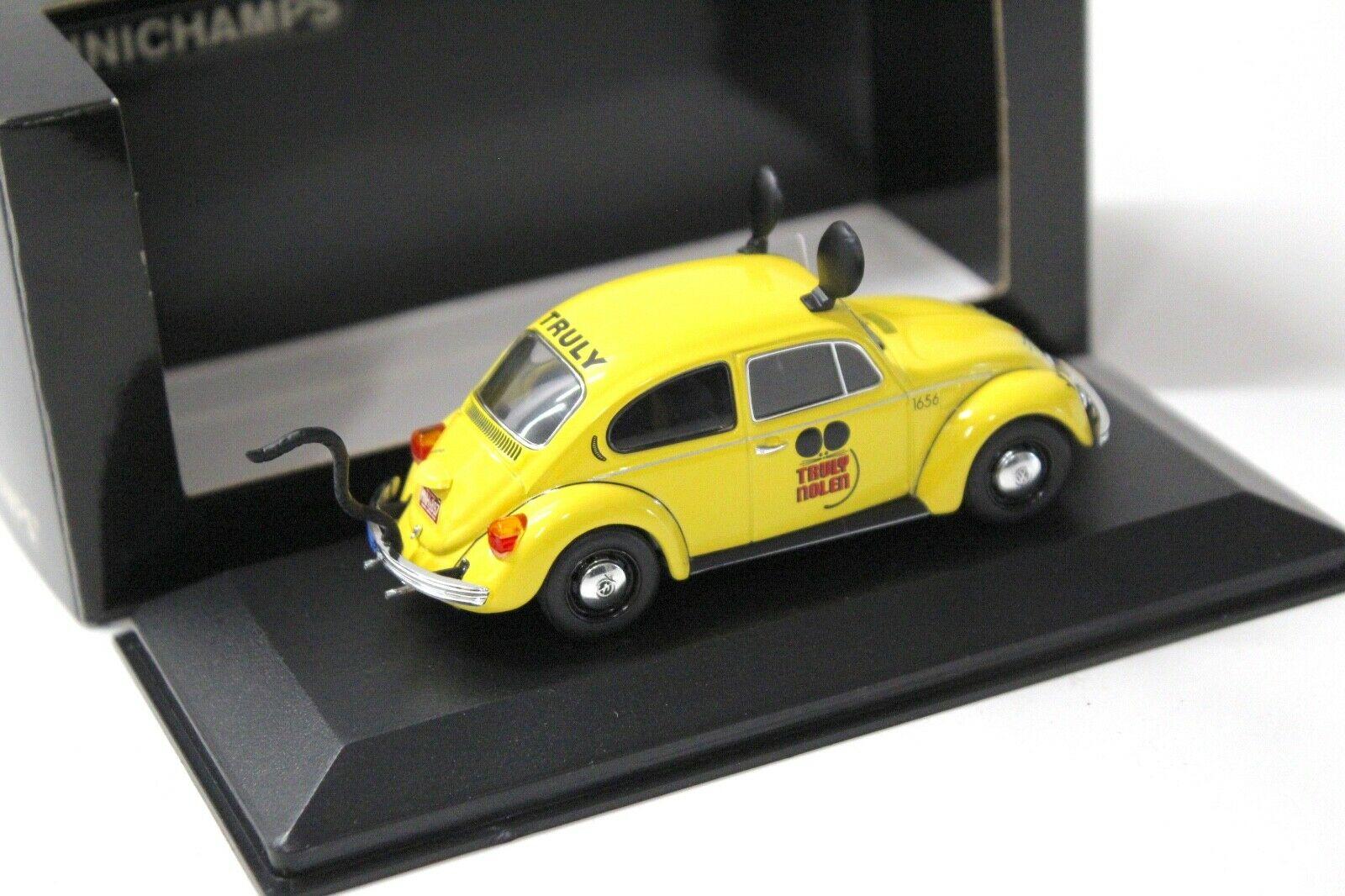 1:43 Minichamps VW Käfer 1200 Truly Nolen Pest Control yellow