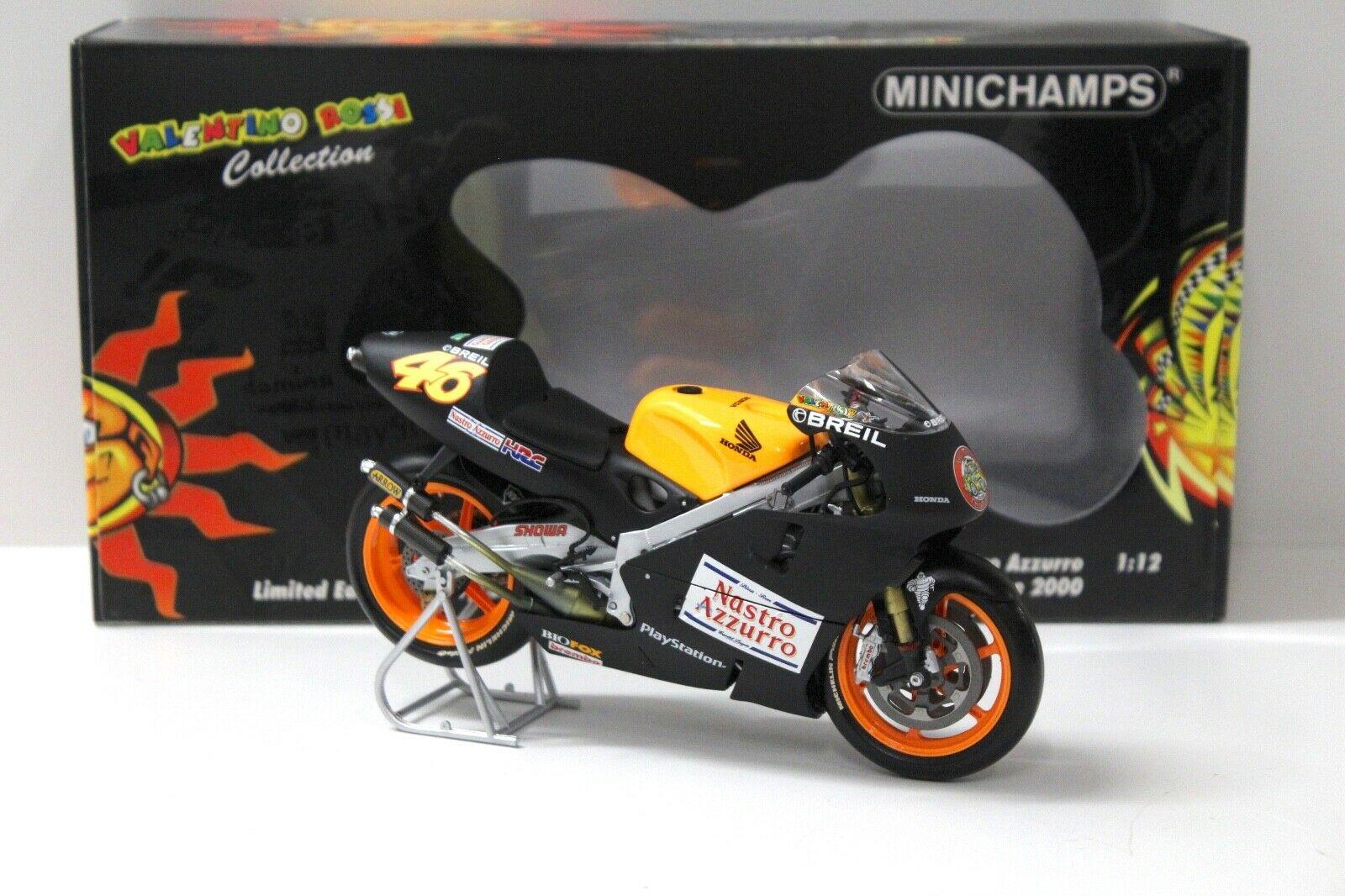 1:12 Minichamps Honda NSR 500 V.Rossi Test Bike 2000