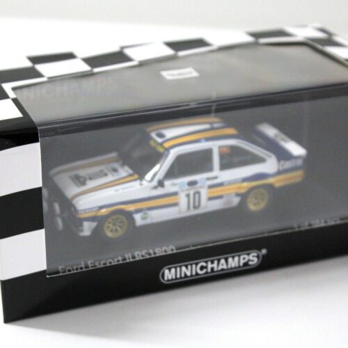 1:43 Minichamps Ford Escort II RS1800 Rally Acropolis #10 Vatanen