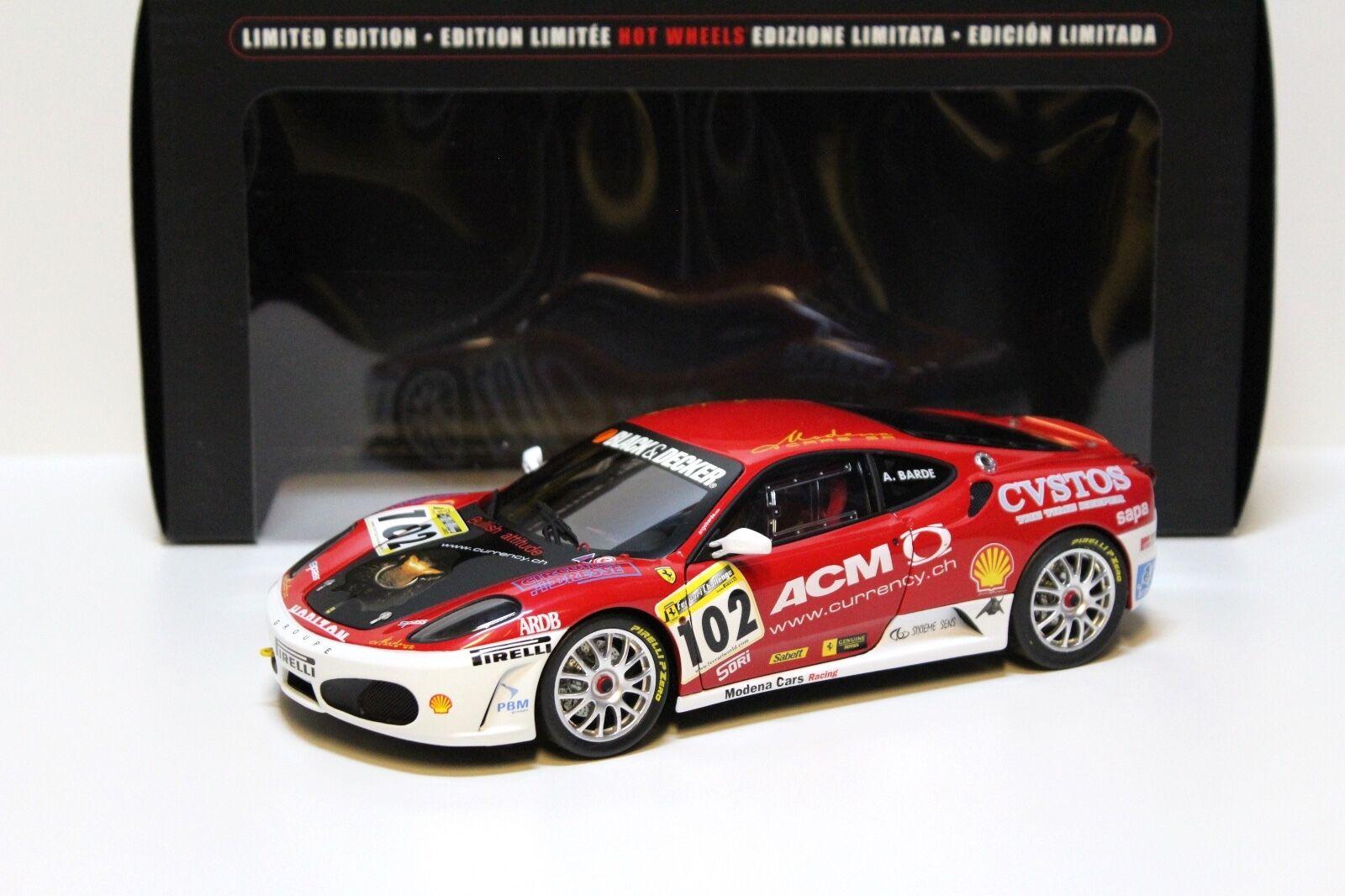 1:18 Hot Wheels Elite Ferrari F430 Challenge *EURO Champ* #102