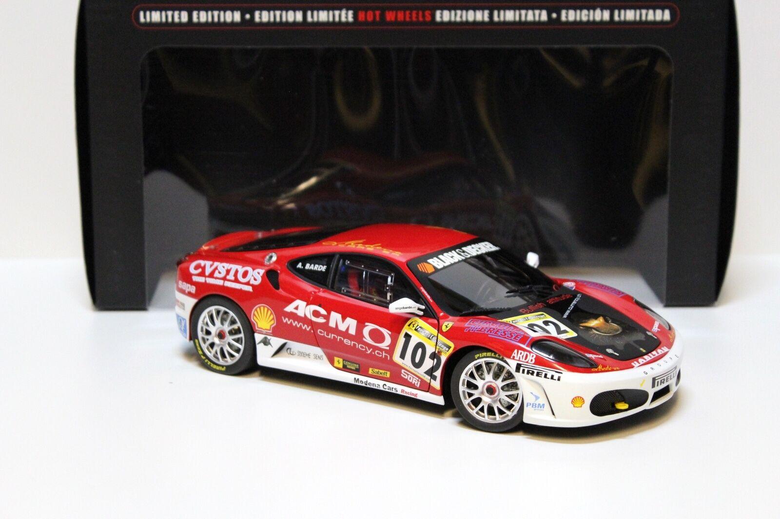 1:18 Hot Wheels Elite Ferrari F430 Challenge *EURO Champ* #102