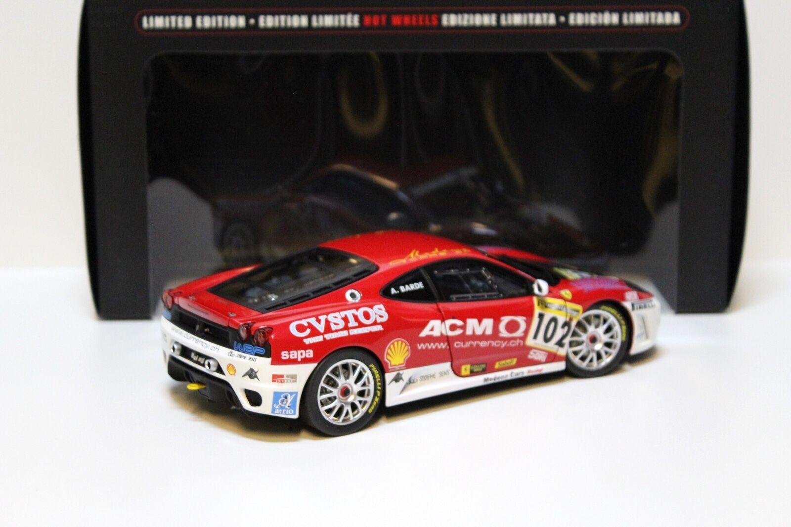 1:18 Hot Wheels Elite Ferrari F430 Challenge *EURO Champ* #102