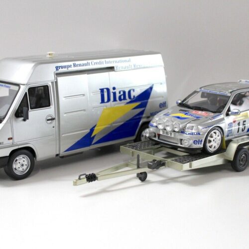 1:18 OTTO RALLYE SET Renault Master + Renault CLIO #15 OT289B