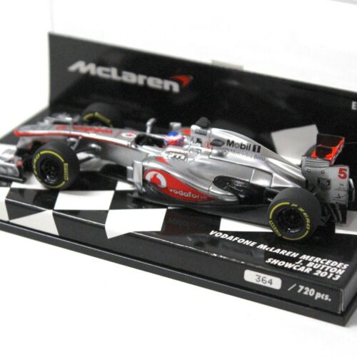 1:43 Minichamps F1 McLaren Mercedes J.Button Showcar 2013
