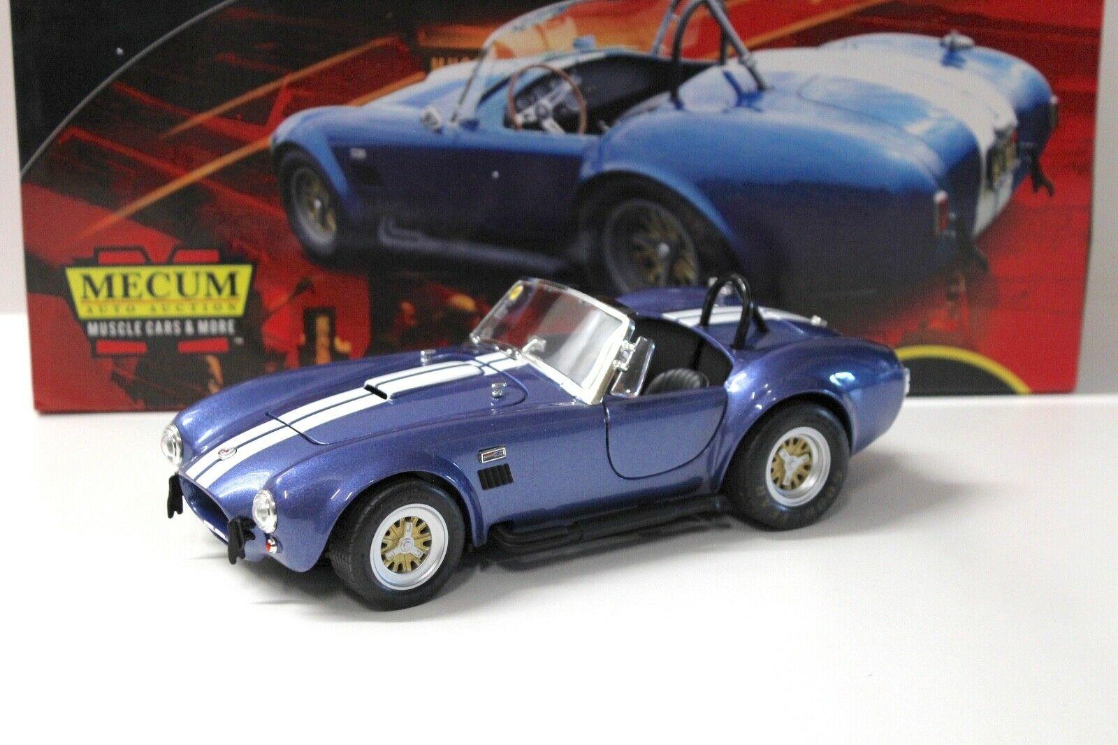 ID 33955 orig.jpg 1:18 Greenlight 1966 Shelby 427 S/C Cobra blue "MECUM"