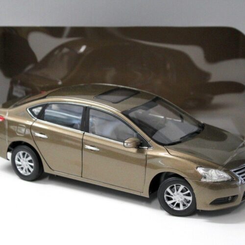 1:18 Paudi Model Nissan Sentra (Sylphy) Sedan gold DEALER VERSION - Image 2