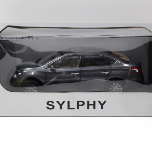 1:18 Paudi Model Nissan Sentra (Sylphy) Sedan grey DEALER VERSION