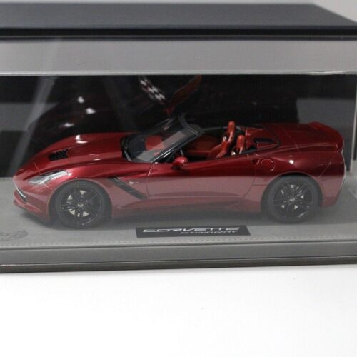 1:18 BBR Chevrolet Corvette Stingray Convertible Cristal red