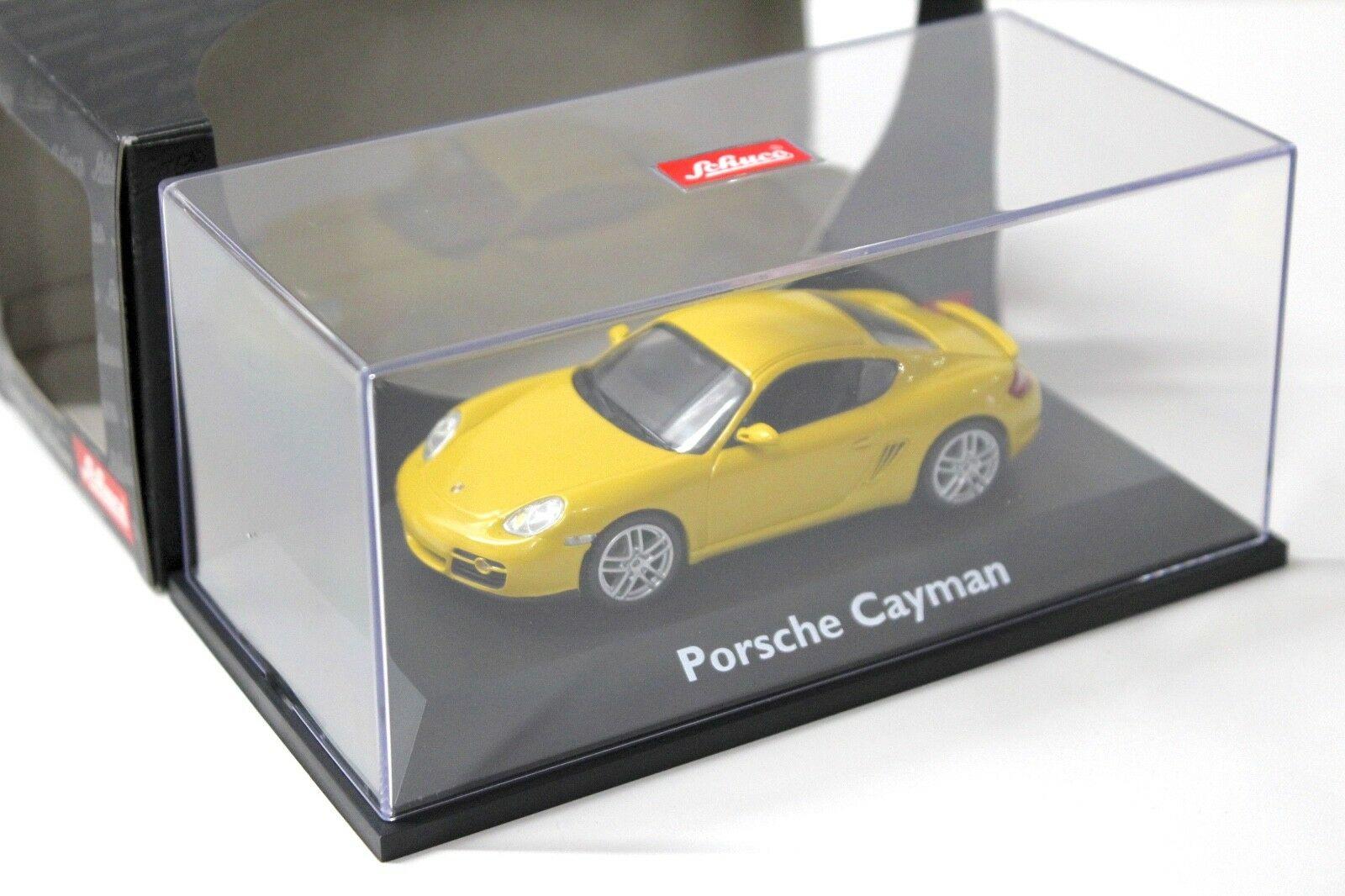 1:43 Schuco Porsche Cayman yellow