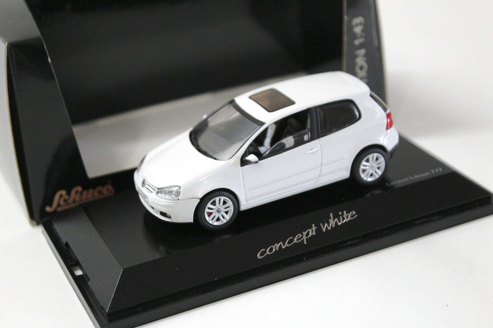 ID 34169 orig.jpg 1:43 Schuco VW Golf V 5 Concept white