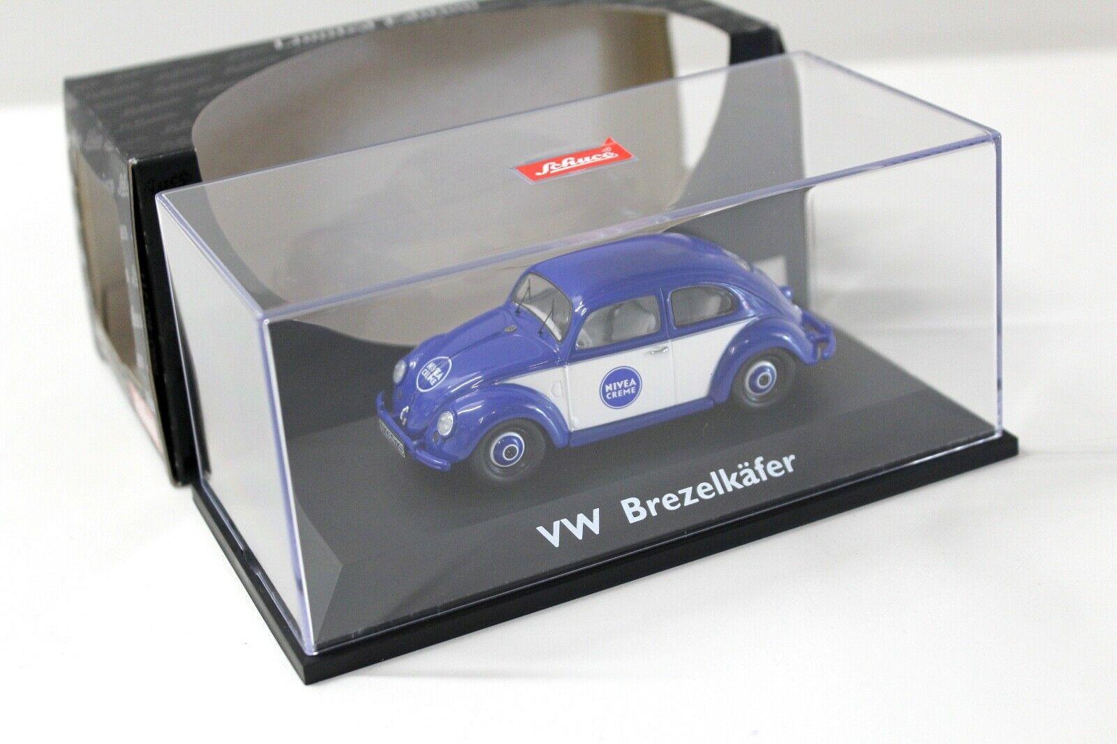 1:43 Schuco VW Käfer Brezelkäfer "Nivea Creme" blue