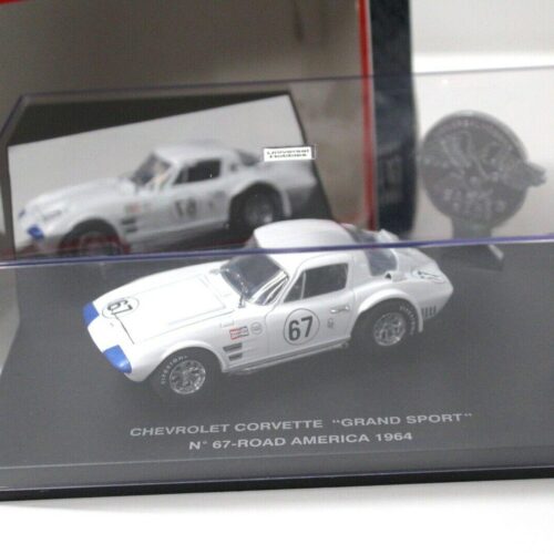 1:43 Eagle Chevrolet Corvette Grand Sport #67 white - Image 2