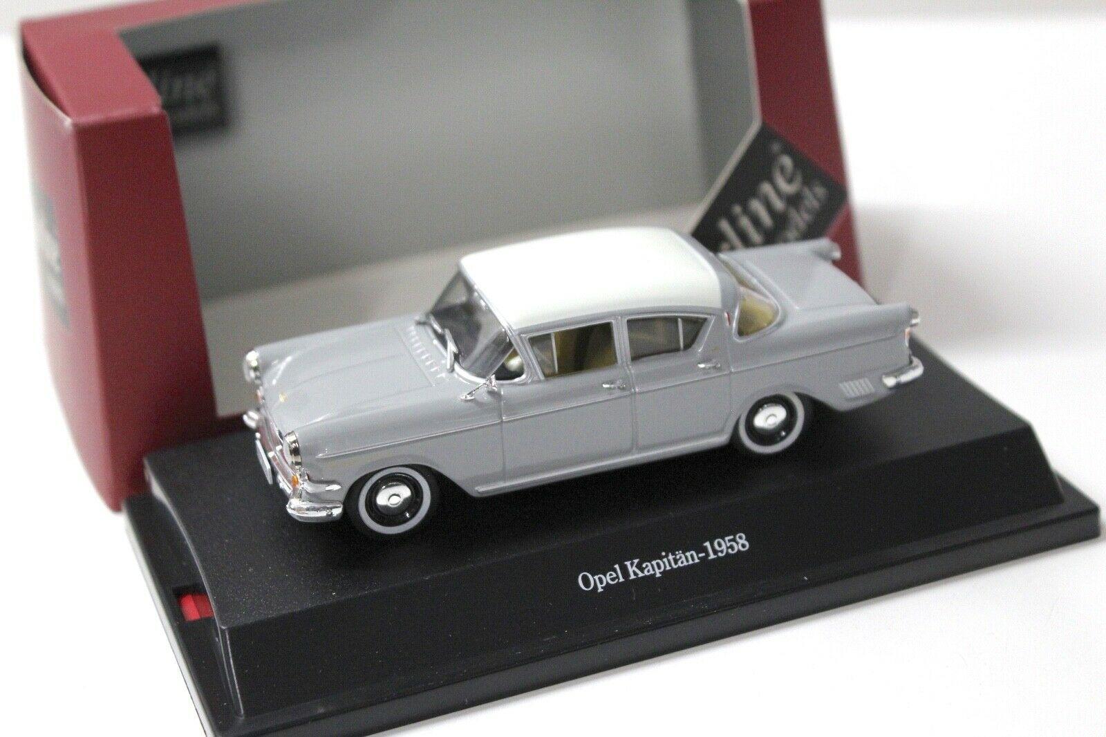 1:43 Starline Opel Kapitän 1958 grey