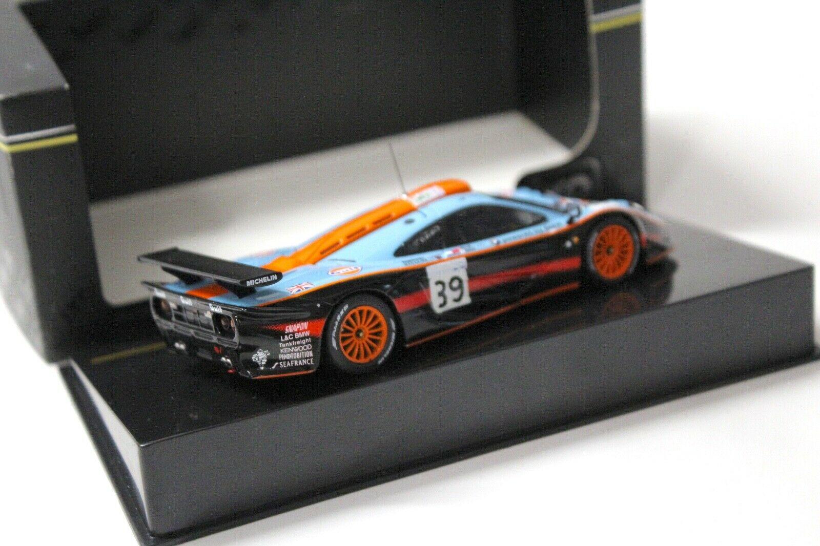1:43 IXO McLaren F1 GTR #39 LM 1997 GULF RACING R.Bellm