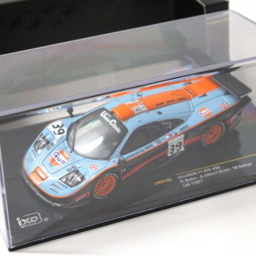 1:43 IXO McLaren F1 GTR #39 LM 1997 GULF RACING R.Bellm
