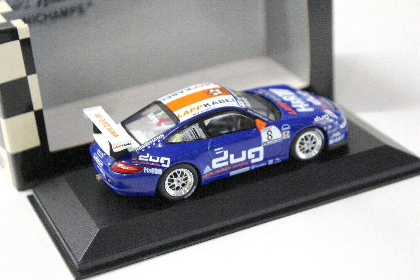 1:43 Minichamps Porsche 911 997 GT3 CUP Supercup 2006 #8