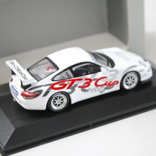 1:43 Minichamps Porsche 911 GT3 CUP Präsentation 2006 DEALER VERSION