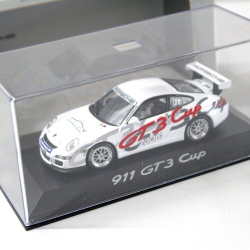 1:43 Minichamps Porsche 911 GT3 CUP Präsentation 2006 DEALER VERSION