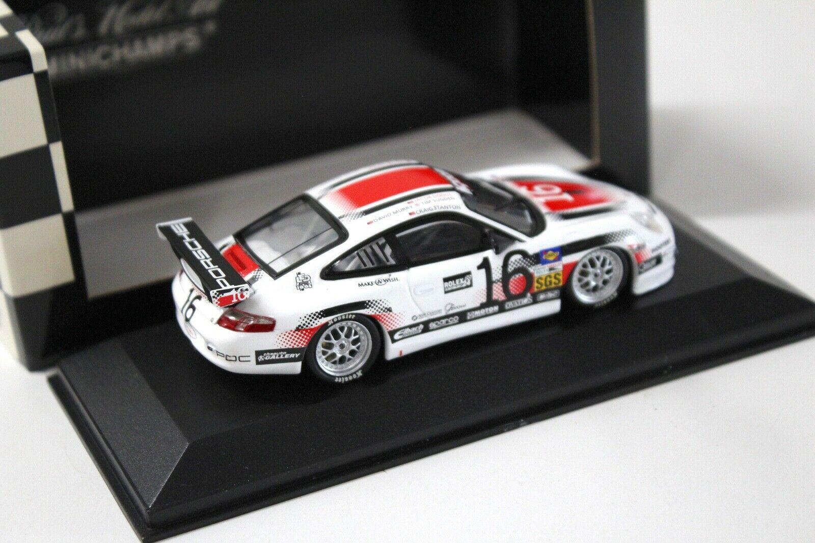 1:43 Minichamps Porsche 911 996 GT3 CUP 24h Daytona 2004 #16