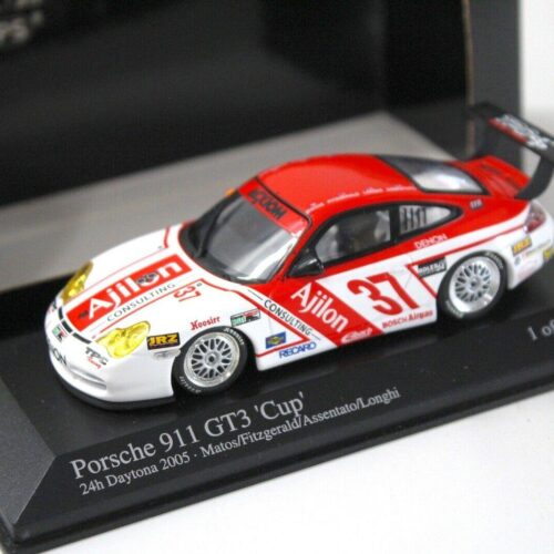 1:43 Minichamps Porsche 911 996 GT3 CUP 24h Daytona 2005 #37