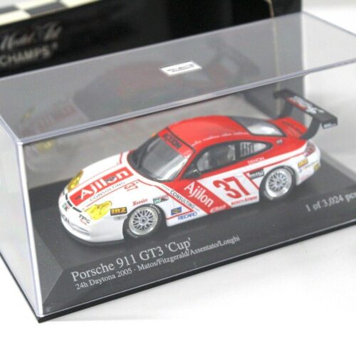 1:43 Minichamps Porsche 911 996 GT3 CUP 24h Daytona 2005 #37