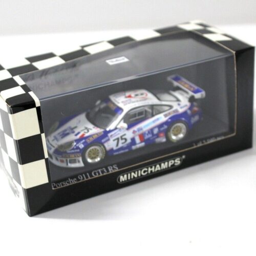 1:43 Minichamps Porsche 911 996 GT3 RS 24h Le Mans 2004 #75