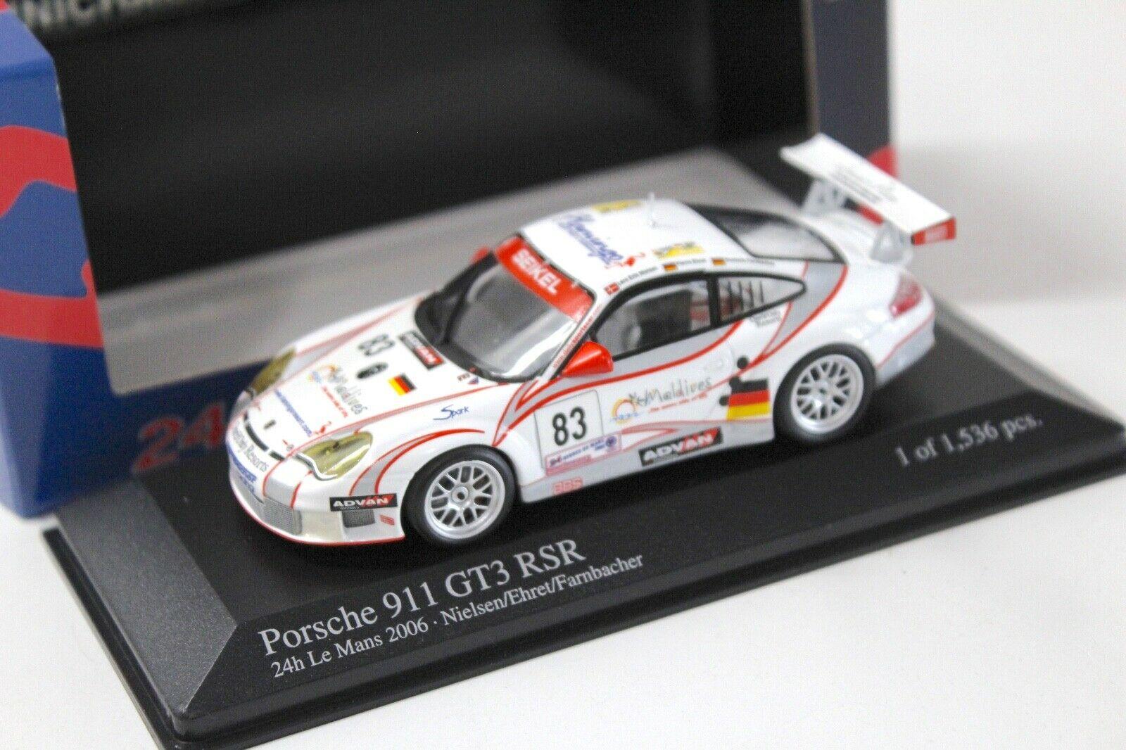 ID 34317 orig.jpg 1:43 Minichamps Porsche 911 996 GT3 RSR 24h Le Mans 2006 #83