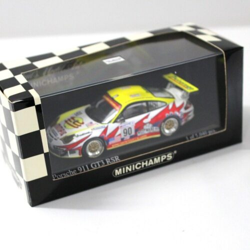 1:43 Minichamps Porsche 911 996 GT3 RSR 24h Le Mans 2004 #90