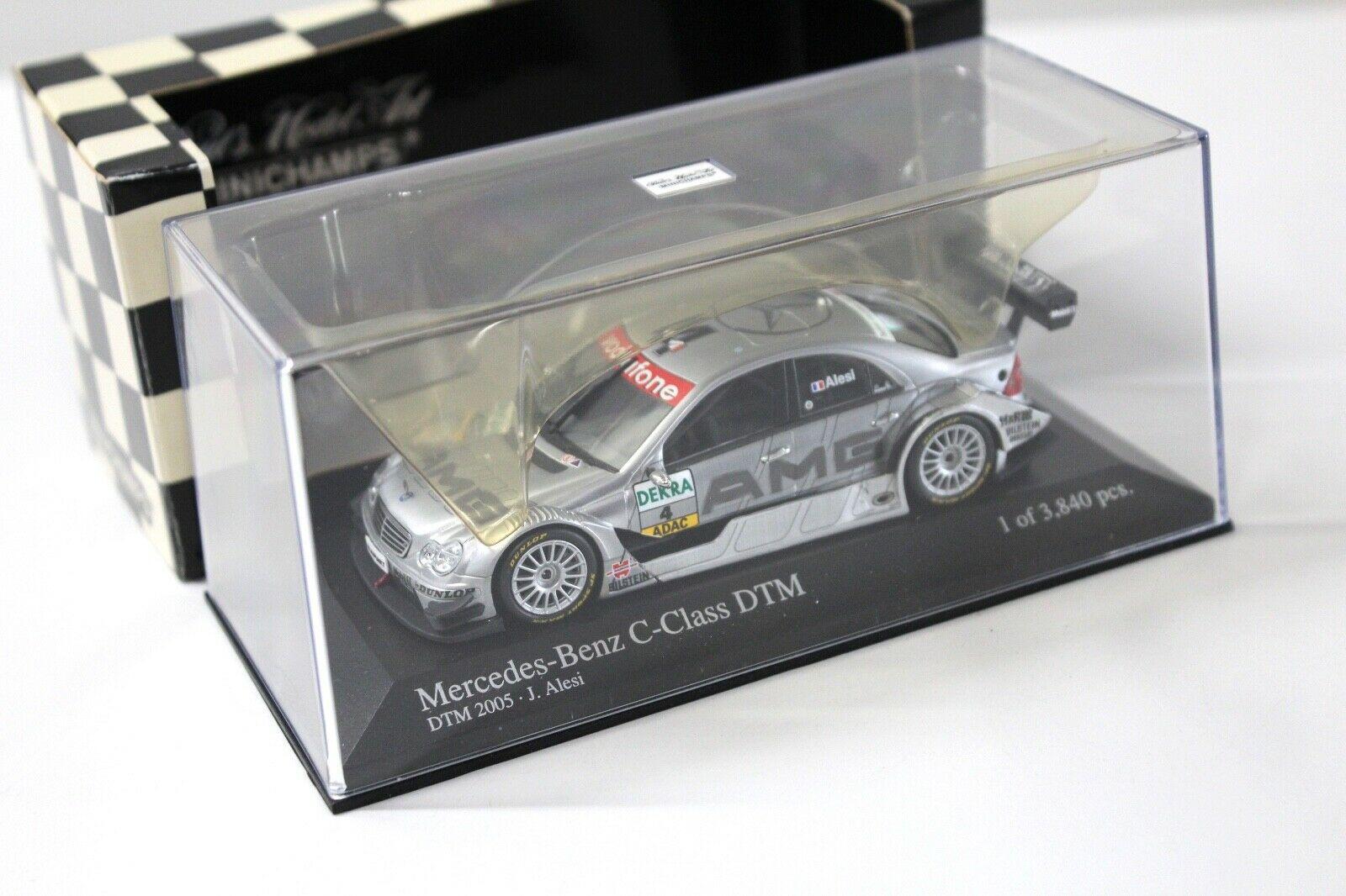 1:43 Minichamps Mercedes C-Klasse DTM 2005 Alesi #4