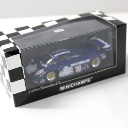 1:43 Minichamps Sauber Mercedes C9 Supercup 1987 #61 Schlesser blue