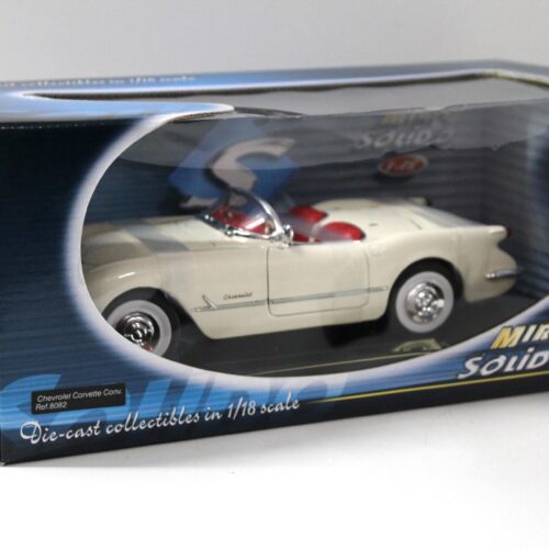 1:18 Solido Mira Chevrolet Corvette Convertible 1953 white