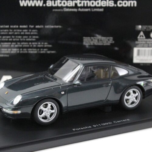 1:18 AUTOart Porsche 911 (993) Carrera Coupe 1995 green metallic