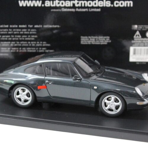 1:18 AUTOart Porsche 911 (993) Carrera Coupe 1995 green metallic