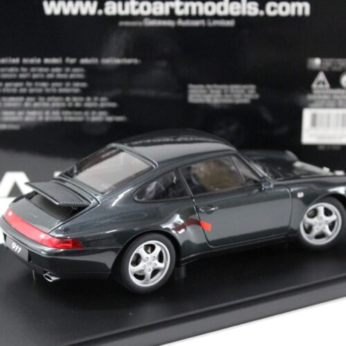 1:18 AUTOart Porsche 911 (993) Carrera Coupe 1995 green metallic