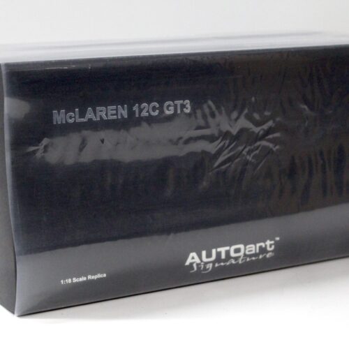 1:18 AUTOart McLAREN 12C GT3 Coupe Azure blue 2011