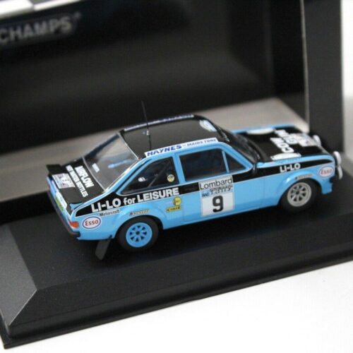 1:43 Minichamps Ford Escort II RS1800 Lombard RAC Rally #9 Clark/Wilson