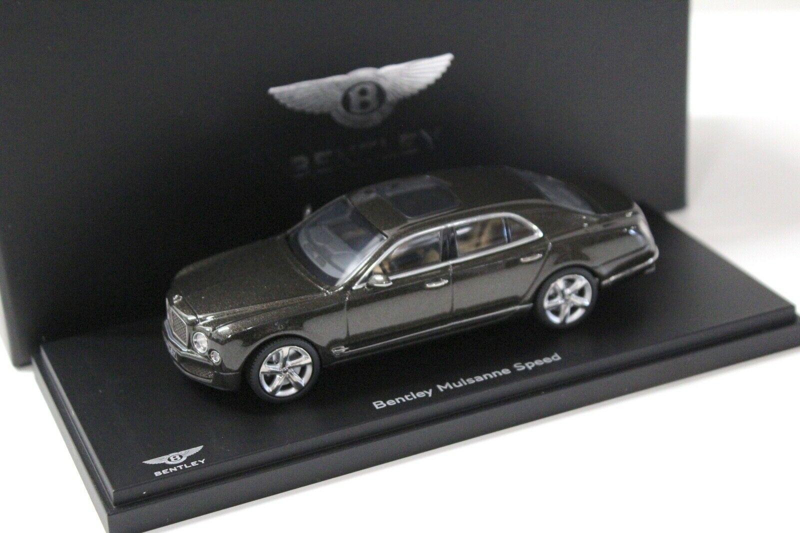 ID 34692 orig.jpg 1:43 Kyosho Bentley Mulsanne Speed dark brown DEALER VERSION