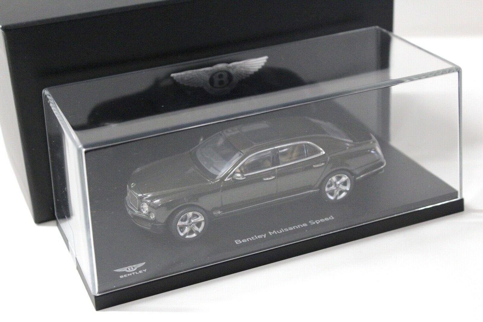 1:43 Kyosho Bentley Mulsanne Speed dark brown DEALER VERSION