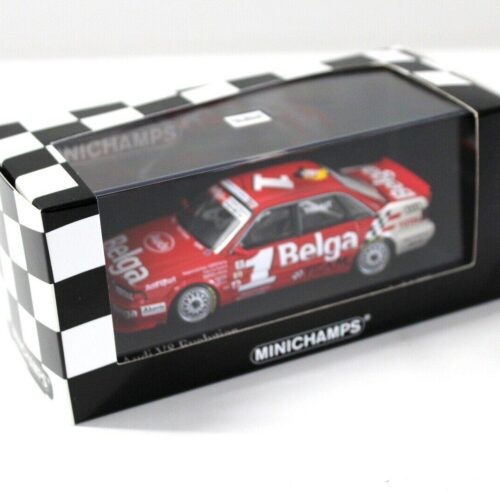 1:43 Minichamps Audi V8 EVO Thibaut BELGA #1 TOTAL red