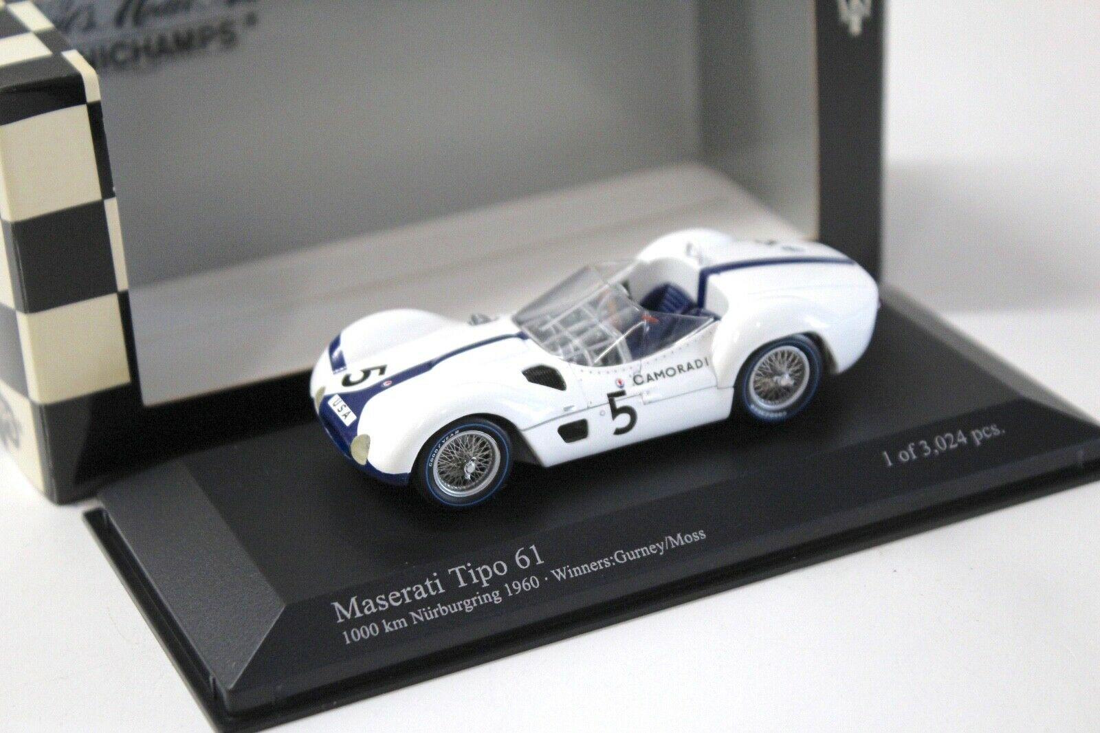 ID 34728 orig 2.jpg 1:43 Minichamps Maserati Tipo 61 Nürburgring 1000 km