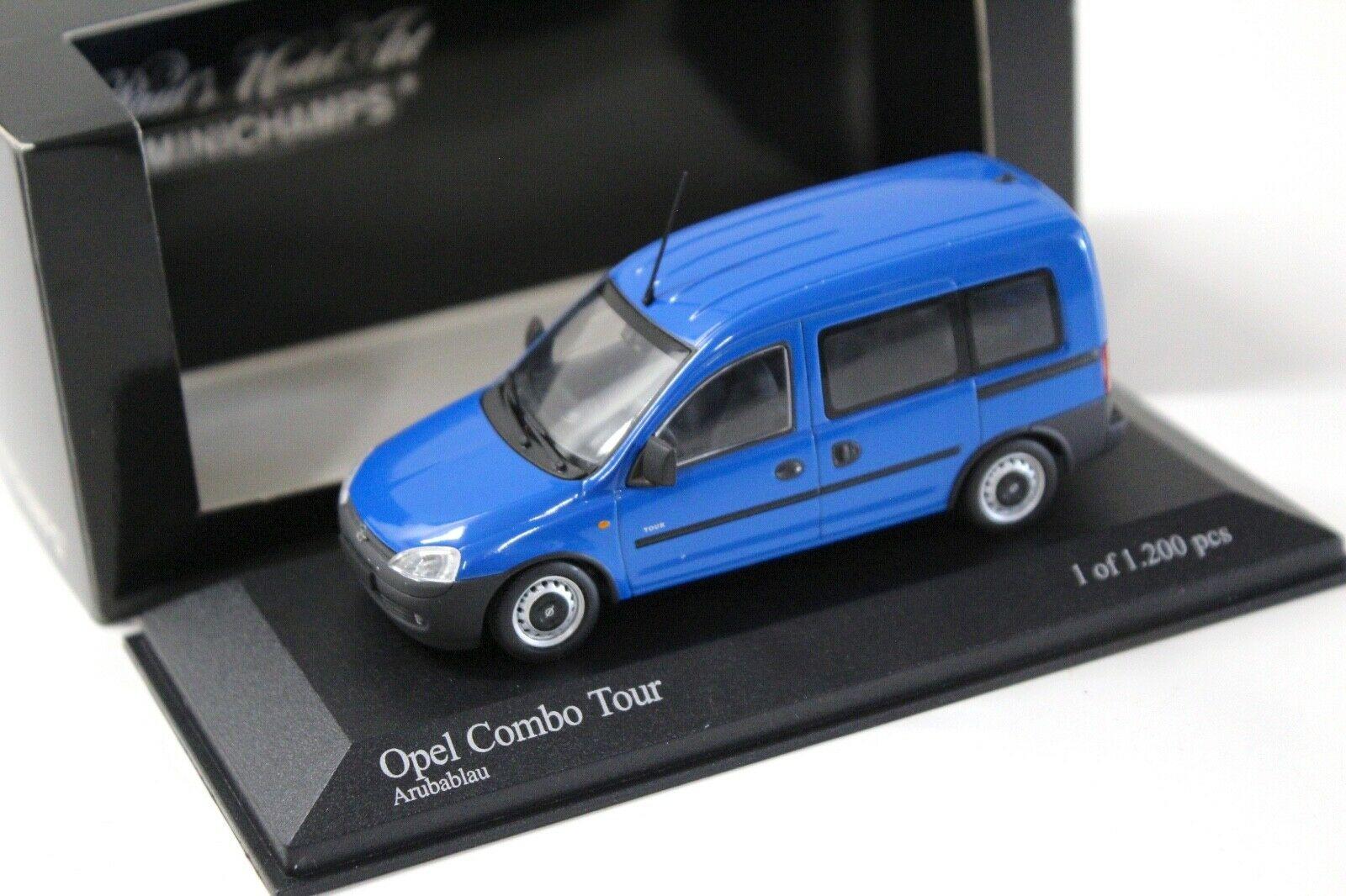1:43 Minichamps Opel Combo Tour Aruba blue